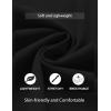 imageCOOFANDY Mens White Solid Casual Short Sleeve Band Collar Henley Shirt with PocketBlack