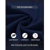 imageCOOFANDY Mens White Solid Casual Short Sleeve Band Collar Henley Shirt with PocketNavy Blue
