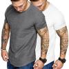 Two Pack- White/Grey