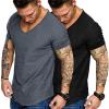 Black/ Grey(v Neck)