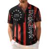 1776 Pentagram - Black White Red