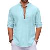 Light Blue Henley