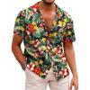 Black / Red Floral