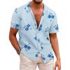 Light Blue / Blue Floral