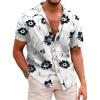 White / Black Floral