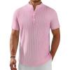 Striped Pink & White