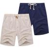 Light Khaki/ Navy Blue