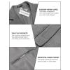 imageCOOFADNY Mens Casual Corduroy Blazer Classic Fit Two Button Sport Coat Fashion Notch Lapel Blazer JacketDark Gray