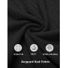imageCOOFANDY Black Tank Top Men Knit Sleeveless Muscle Tee Shirt Casual Summer Tank Shirts Classic Fit Medium