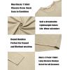 imageCOOFANDY Men 2 Pack Muscle Fitted T Shirt Gym Workout Athletic Long Sleeves TeeBlackKhaki