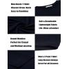 imageCOOFANDY Men 2 Pack Muscle Fitted T Shirt Gym Workout Athletic Long Sleeves TeeBlackNavy Blue