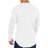 imageCOOFANDY Men 2 Pack Muscle Fitted T Shirt Gym Workout Athletic Long Sleeves TeeBlackWhite