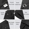 imageCOOFANDY Men 3 Piece Suit Slim Fit Tuxedo One Button Prom Suits Blazer Jacket Vest Pants with TieBlack