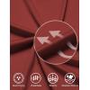 imageCOOFANDY Men Polo Shirts Short Sleeve Quick Drying Athletic Collared Golf Shirts Moisture Wicking TeesWine Red