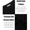 imageCOOFANDY Mens 2 Pack Muscle TShirt Stretch Long Sleeve Gym Workout Bodybuilding Training Tee Shirts Casual Hipster TopsAblackWhite