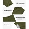 imageCOOFANDY Mens 2 Pieces Set Short Sleeve Casual Henley Shirts Beach Yoga Pants Summer Beach OutfitArmy Green