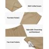 imageCOOFANDY Mens 2 Pieces Set Short Sleeve Casual Henley Shirts Beach Yoga Pants Summer Beach OutfitBeige