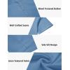 imageCOOFANDY Mens 2 Pieces Set Short Sleeve Casual Henley Shirts Beach Yoga Pants Summer Beach OutfitBlue