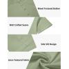 imageCOOFANDY Mens 2 Pieces Set Short Sleeve Casual Henley Shirts Beach Yoga Pants Summer Beach OutfitLight Green