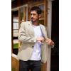 imageCOOFANDY Mens Blazer Casual Slim Fit Sport Coats Two Button Lightweight Suit JacketLight Khaki