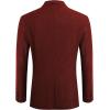 imageCOOFANDY Mens Blazer Casual Slim Fit Sport Coats Two Button Lightweight Suit JacketRed