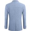 imageCOOFANDY Mens Blazer Casual Slim Fit Sport Coats Two Button Lightweight Suit JacketSky Blue