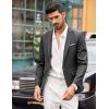 imageCOOFANDY Mens Blazer Casual Sport Coats Slim Fit One Button Suit Jacket Lightweight Sports JacketBlack