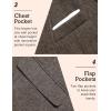 imageCOOFANDY Mens Blazer Casual Sport Coats Slim Fit One Button Suit Jacket Lightweight Sports JacketBrown