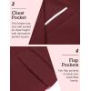 imageCOOFANDY Mens Blazer Casual Sport Coats Slim Fit One Button Suit Jacket Lightweight Sports JacketBurgundy