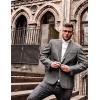 imageCOOFANDY Mens Blazer Casual Sport Coats Slim Fit One Button Suit Jacket Lightweight Sports JacketGrey