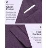 imageCOOFANDY Mens Blazer Casual Sport Coats Slim Fit One Button Suit Jacket Lightweight Sports JacketPurple