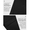 imageCOOFANDY Mens Blazer Casual Sport Coats Two Buttons Lightweight Suit JacketBlack
