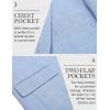 imageCOOFANDY Mens Blazer Casual Sport Coats Two Buttons Lightweight Suit JacketCheckered Blazer  Clear Blue