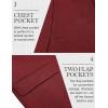 imageCOOFANDY Mens Blazer Casual Sport Coats Two Buttons Lightweight Suit JacketRed