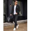 imageCOOFANDY Mens Blazer Casual Two Buttons Sport Coat Slim Fit Lightweight Suit JacketsBlack