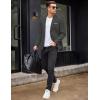 imageCOOFANDY Mens Blazer Casual Two Buttons Sport Coat Slim Fit Lightweight Suit JacketsDark Grey