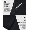 imageCOOFANDY Mens Blazer Sport Coats Casual Slim Fit Suit Jacket Business One Button BlazersBlue