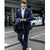 imageCOOFANDY Mens Blazer Sport Coats Casual Slim Fit Suit Jacket Business One Button BlazersRoyal Blue
