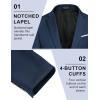 imageCOOFANDY Mens Blazer Sport Coats Casual Slim Fit Suit Jacket Business One Button BlazersRoyal Blue