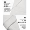 imageCOOFANDY Mens Blazer Sport Coats Casual Slim Fit Suit Jacket Business One Button BlazersWhite