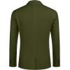 imageCOOFANDY Mens Casual Blazer Jacket Slim Fit Sports Coat Business Suit Jackets One ButtonArmy Green