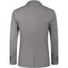 imageCOOFANDY Mens Casual Blazer Jacket Slim Fit Sports Coat Business Suit Jackets One ButtonGrey