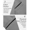 imageCOOFANDY Mens Casual Blazer Jacket Slim Fit Sports Coat Business Suit Jackets One ButtonGrey