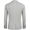imageCOOFANDY Mens Casual Blazer Jacket Slim Fit Sports Coat Business Suit Jackets One ButtonLight Gray