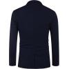 imageCOOFANDY Mens Casual Blazer Jacket Slim Fit Sports Coat Business Suit Jackets One ButtonNavy Blue