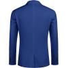 imageCOOFANDY Mens Casual Blazer Jacket Slim Fit Sports Coat Business Suit Jackets One ButtonRoyal Blue