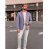 imageCOOFANDY Mens Casual Blazer Sport Coat Lightweight Two Button Business Suit JacketsBlue