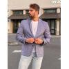 imageCOOFANDY Mens Casual Blazer Sport Coat Lightweight Two Button Business Suit JacketsBlue