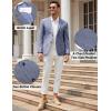 imageCOOFANDY Mens Casual Blazer Sport Coat Lightweight Two Button Business Suit JacketsBlue