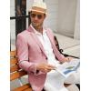 imageCOOFANDY Mens Casual Blazer Sport Coat Lightweight Two Button Business Suit JacketsBrick Red